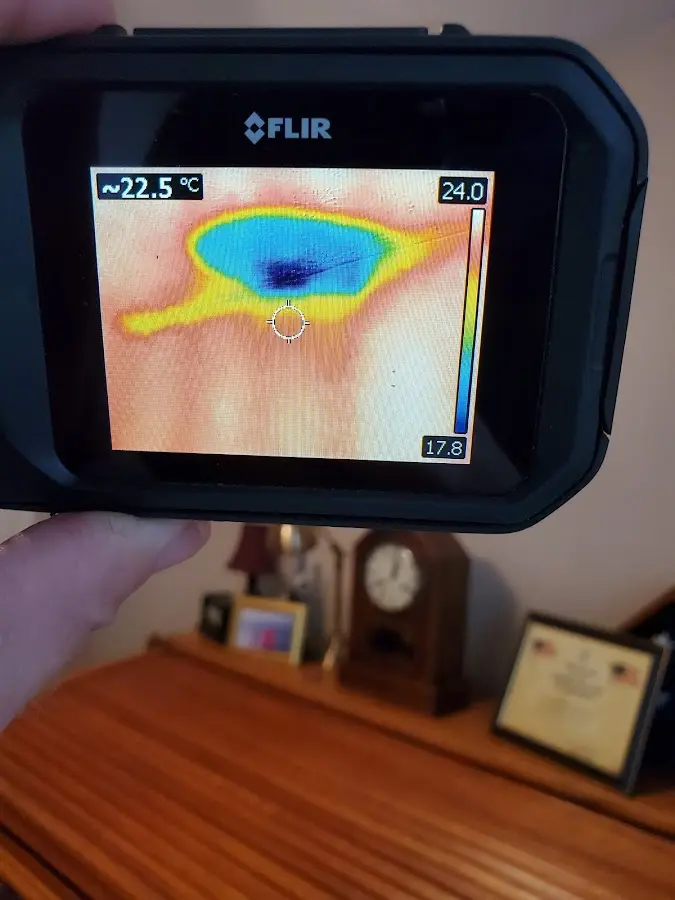 Thermal imaging inspection for water damage in Fort Walton Beach